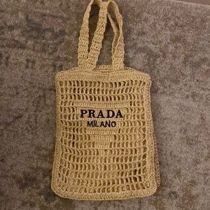 Woven Straw Tote